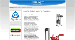 Desktop Screenshot of gymleco.fi